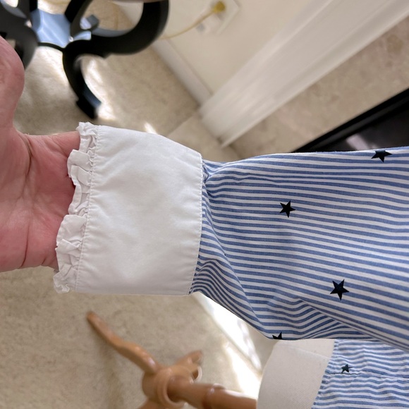 Kate Spade, Brooke Street Striped Cotton Button Down - Picture 3 of 8